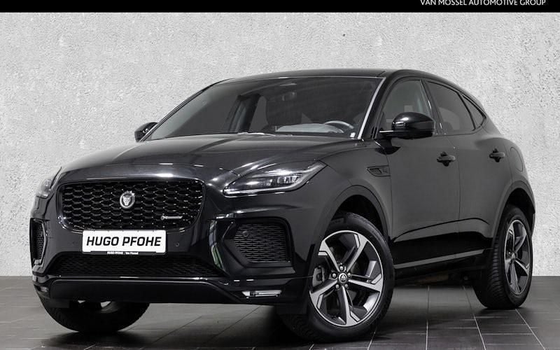 Santorini black Gebraucht 2023 Jaguar E-Pace R-Dynamic SUV | 39.160 € (Fairer Preis) - Bild 1/4