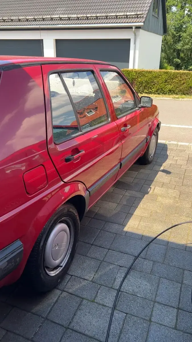 Gebraucht VW Golf II 55 PS (40 kW) 1990 Rot Kleinwagen