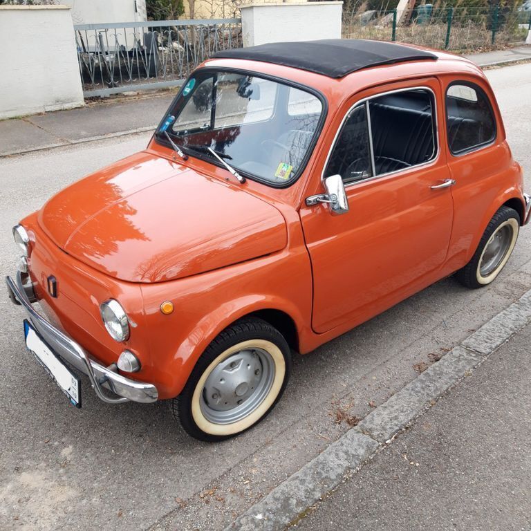 Rot Gebraucht 1968 Fiat 500L Van / Kleinbus | 8.500 € - Bild 1/4