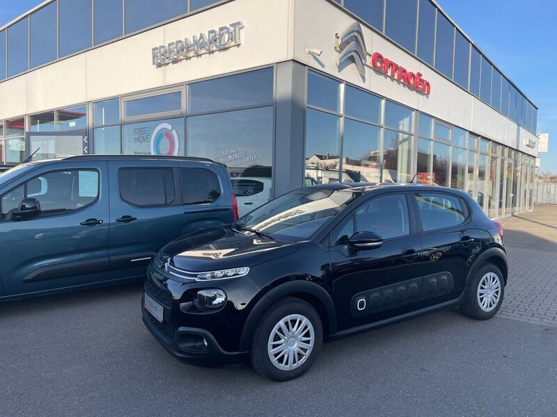 Schwarz Gebraucht 2020 Citroën C3 PureTech Kleinwagen | 16.333 € (Etwas zu teuer) - Bild 1/4