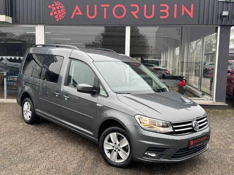 Indiumgrau metallic Gebraucht 2017 VW Caddy Maxi Comfortline Van / Kleinbus | 18.900 € (Fairer Preis) - Bild 1/4