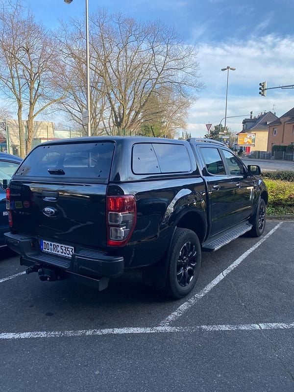 Schwarz Gebraucht 2022 Ford Ranger Wildtrack Abholung | 31.950 € (Fairer Preis) - Bild 1/4