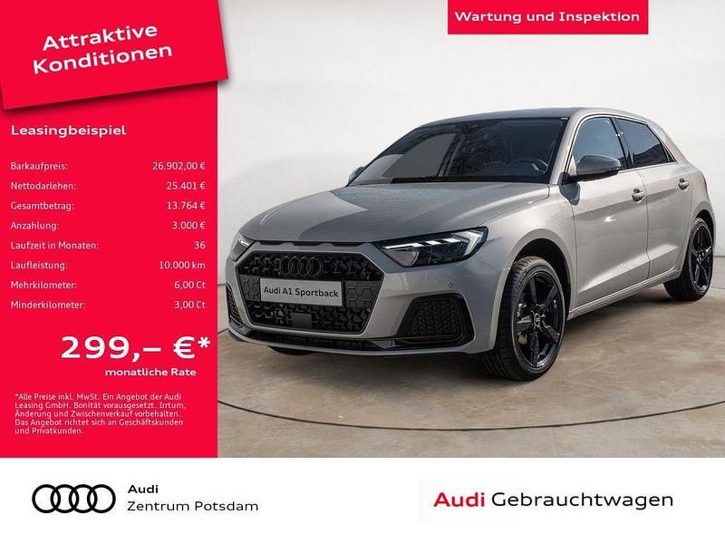 Tausilber metallic Gebraucht 2025 Audi A1 Sportback Advanced Plus Kleinwagen | 26.902 € (Etwas zu teuer) - Bild 1/4