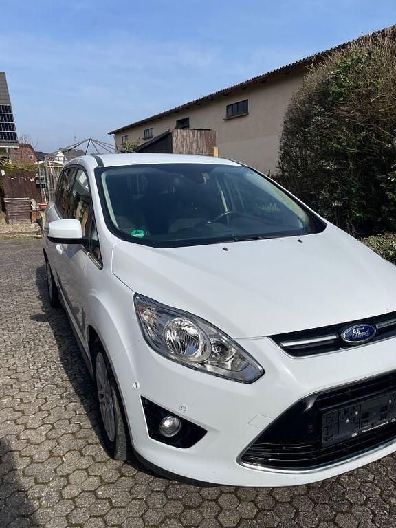 Gebraucht Ford C-MAX Titanium 125 PS (91 kW) 2013 Weiß Van / Kleinbus