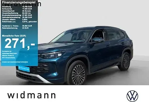 Gebraucht VW Tayron Life 150 PS (110 kW) 2025 Nightshade blue metallic SUV