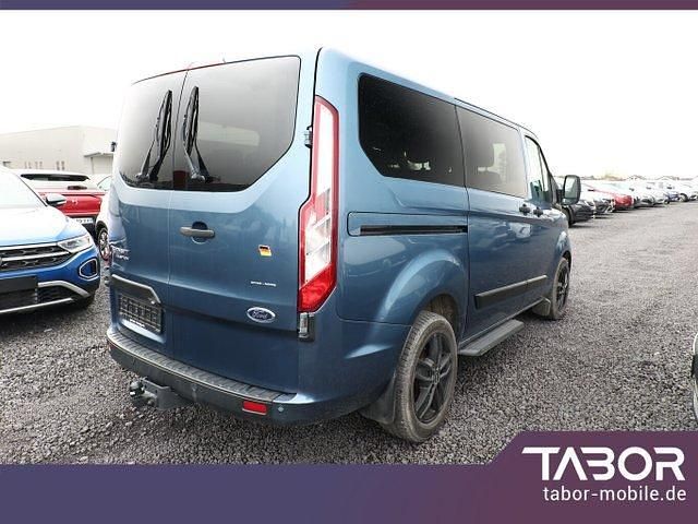 Gebraucht Ford Transit Custom 170 PS (125 kW) 2019 Blau metallic Van / Kleinbus