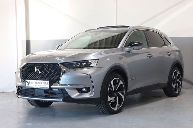 Lack grau artense/metallic kla Gebraucht 2018 DS Automobiles DS7 Crossback So Chic SUV | 21.990 € - Bild 1/4