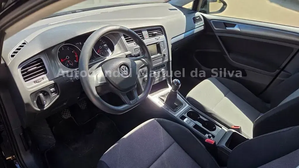 Gebraucht VW Golf VII Trendline 105 PS (77 kW) 2015 Schwarz Kombi