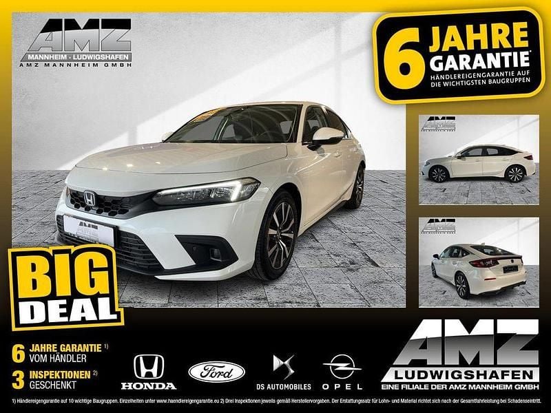 Weiss Gebraucht 2025 Honda Civic Elegance Limousine | 32.690 € - Bild 1/4