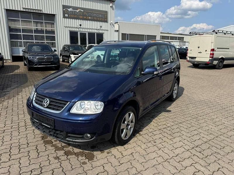 Blau Gebraucht 2006 VW Touran Goal Van / Kleinbus | 2.490 € (Fairer Preis) - Bild 1/4