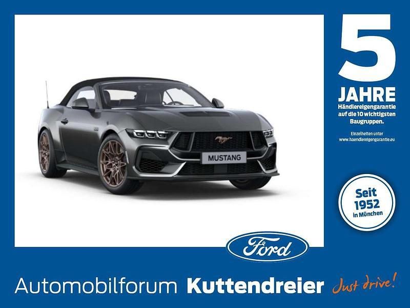 Carbonized grey met. Neu 2025 Ford Mustang GT Convertible Cabrio | 59.290 € (Fairer Preis) - Bild 1/3
