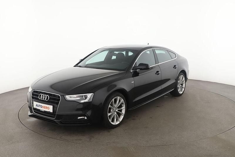 Schwarz Gebraucht 2015 Audi A5 Sportback S-Line Kleinwagen | 16.910 € (Fairer Preis) - Bild 1/3
