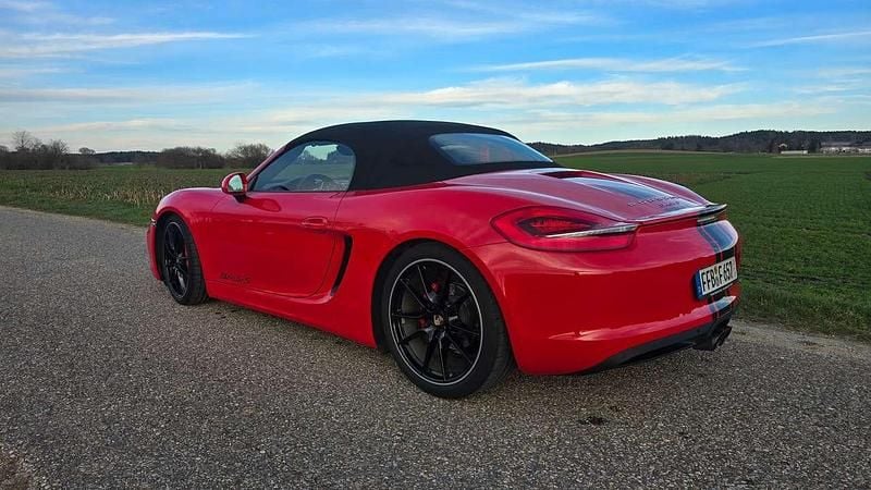 Gebraucht Porsche Boxster S 315 PS (231 kW) 2014 Rot Cabrio