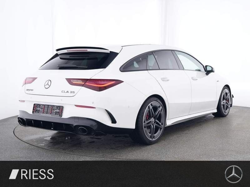Gebraucht Mercedes CLA35 AMG Premium Plus 306 PS (225 kW) 2024 Unilack polarweiß Coupé