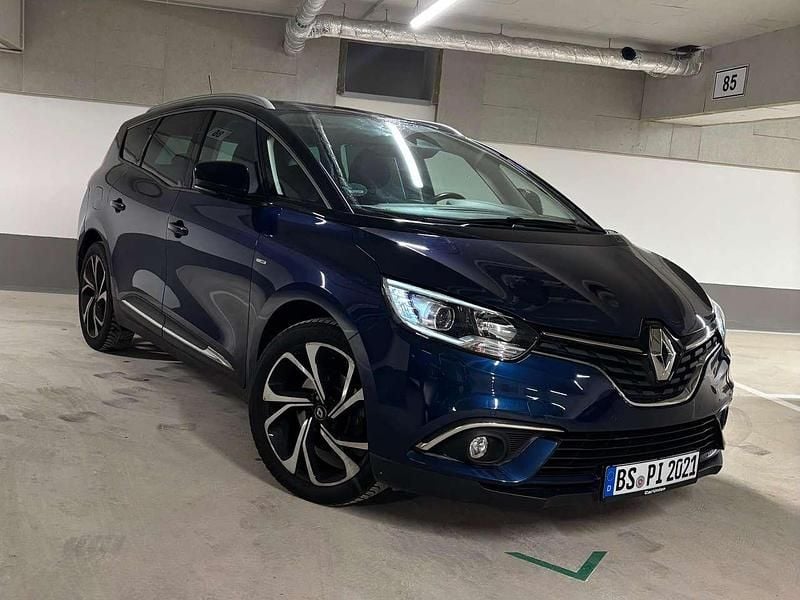 Blau Gebraucht 2019 Renault Grand Scénic IV Bose Edition Van / Kleinbus | 13.399 € (Superpreis) - Bild 1/4