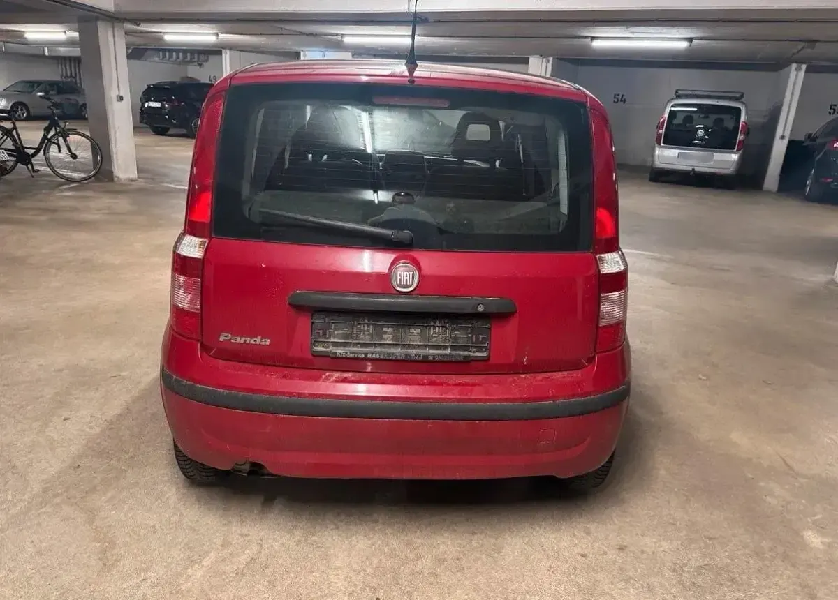 Gebraucht Fiat Panda 60 PS (44 kW) 2009 Rot Kleinwagen