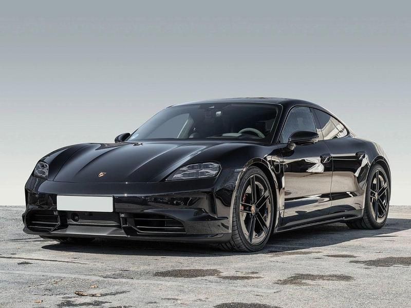 Tiefschwarzmetallic Gebraucht 2025 Porsche Taycan GTS Limousine | 144.700 € - Bild 1/4