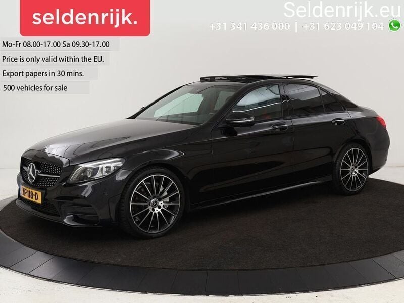 Schwarz Gebraucht 2018 Mercedes C180 Business Limousine | 19.500 € (Teuer) - Bild 1/4