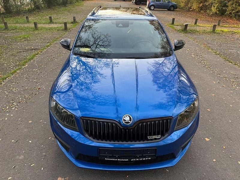 Gebraucht Skoda Octavia RS 184 PS (135 kW) 2015 Blau Kleinwagen