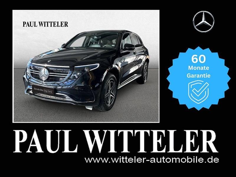 Gebraucht Mercedes EQC400 AMG line 300 kW (408 PS) 2022 Lack obsidianschwarz SUV
