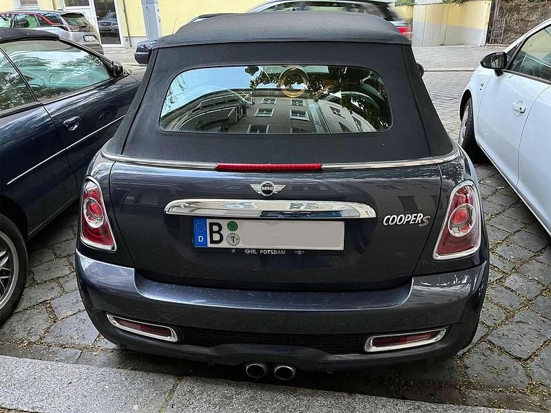 Gebraucht Mini Cooper S Cabriolet 184 PS (135 kW) 2012 Blau Cabrio