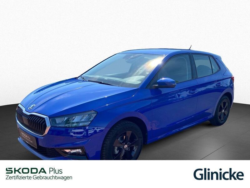 Blau Gebraucht 2024 Skoda Fabia Essence Kleinwagen | 16.933 € (Guter Preis) - Bild 1/4
