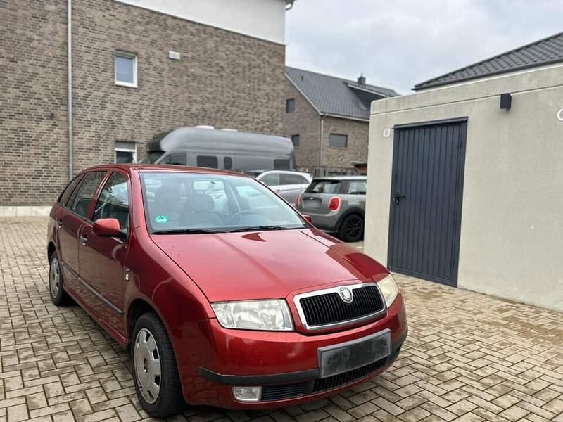 Gebraucht Skoda Fabia 75 PS (55 kW) 2002 Rot Kombi