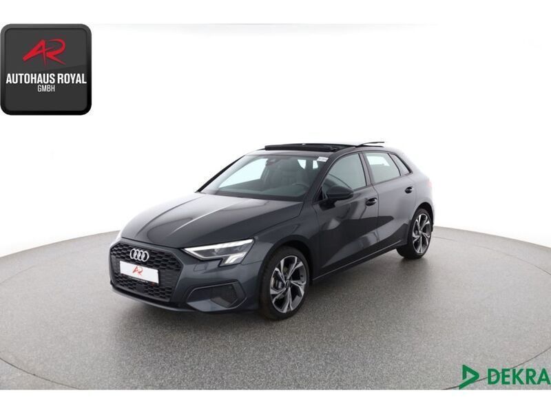 Grau (metallic) Gebraucht 2022 Audi A3 Ambiente Limousine | 28.380 € (Fairer Preis) - Bild 1/4