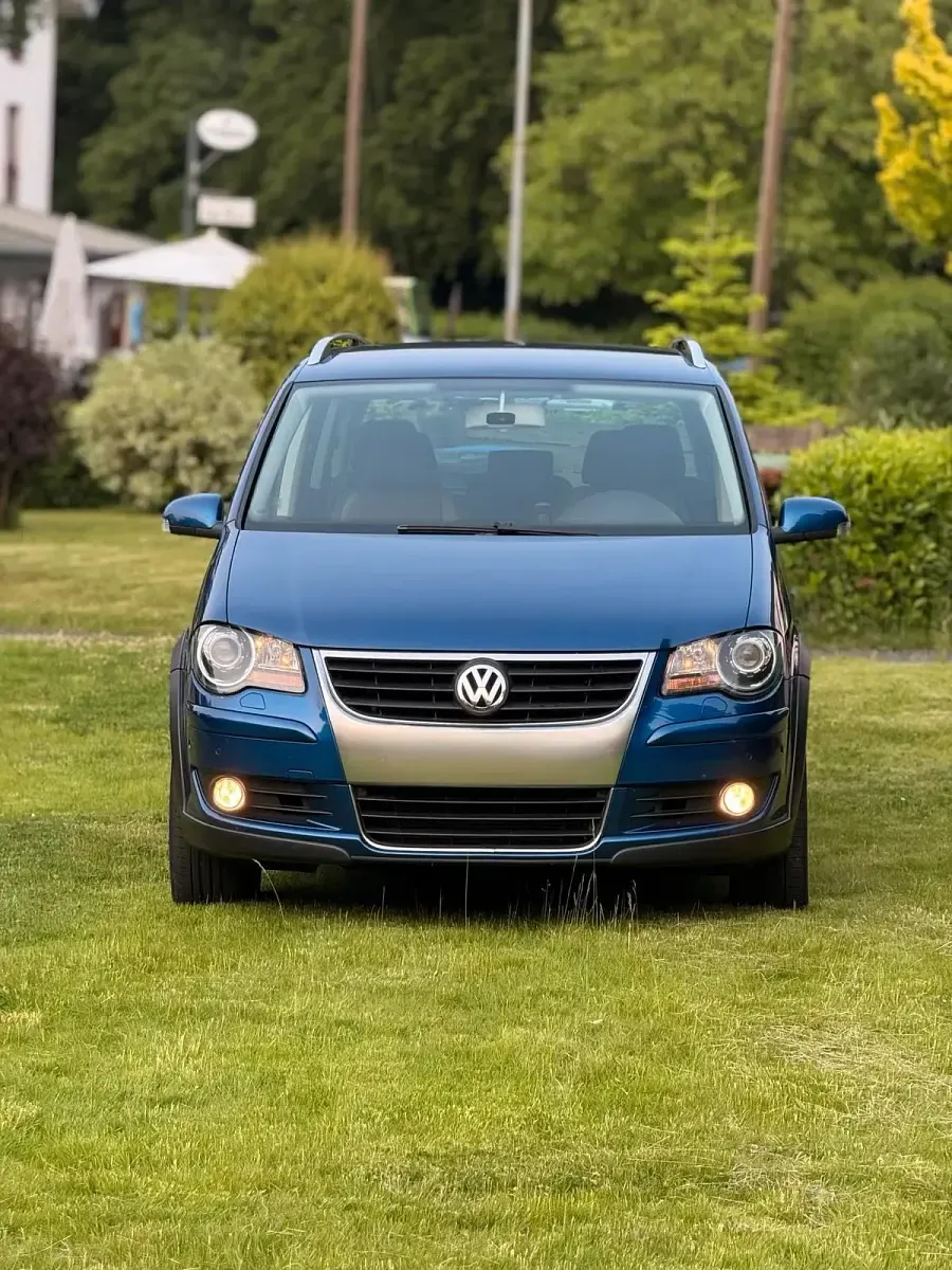 Gebraucht VW Touran Cross 105 PS (77 kW) 2007 Blau Van / Kleinbus