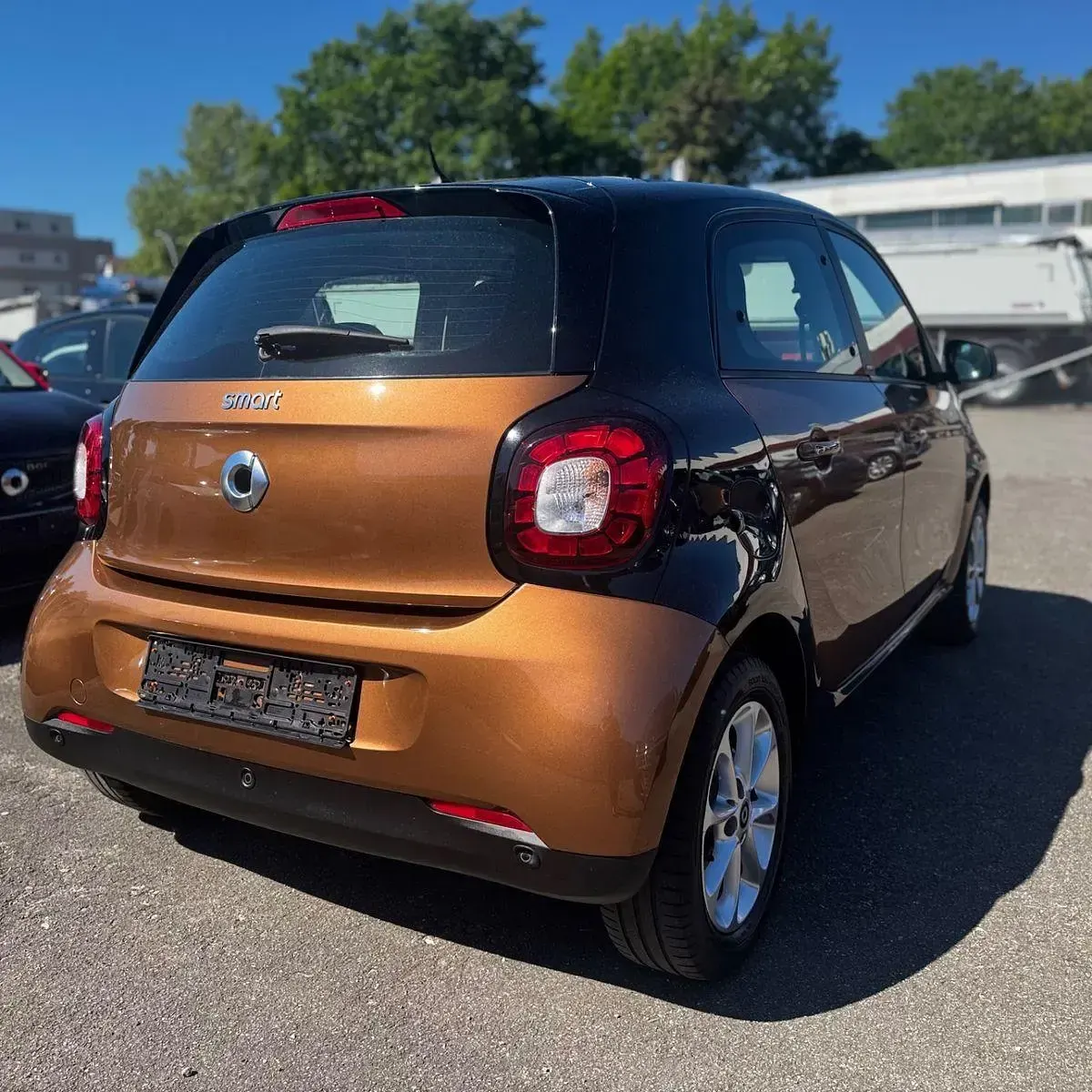 Gebraucht Smart ForFour Brabus 71 PS (52 kW) 2017 Schwarz Kleinwagen