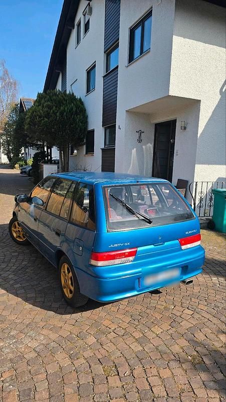 Gebraucht Subaru Justy 68 PS (50 kW) 1999 Blau Kleinwagen