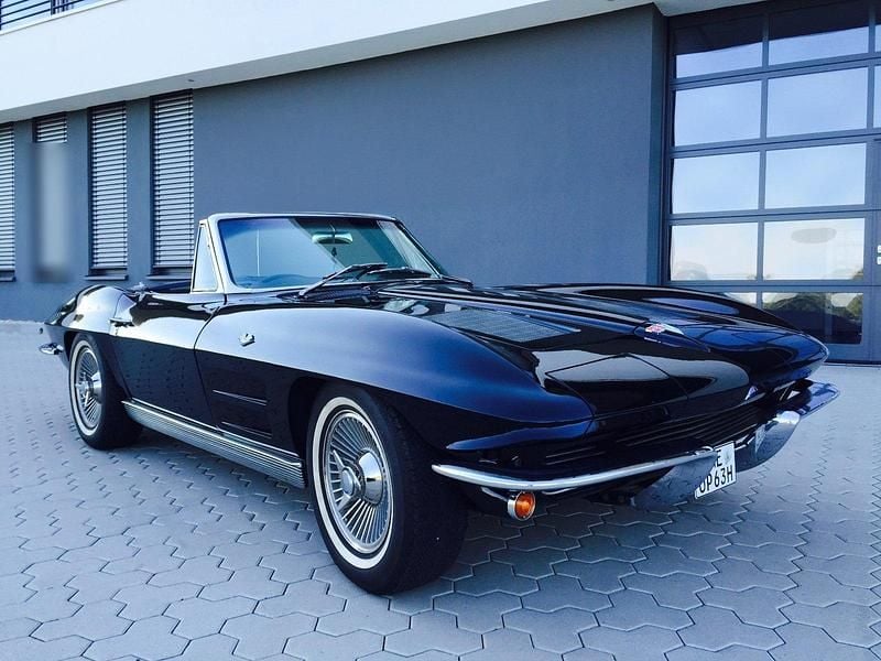 Schwarz Gebraucht 1963 Corvette C2 Cabrio | 99.000 € - Bild 1/3