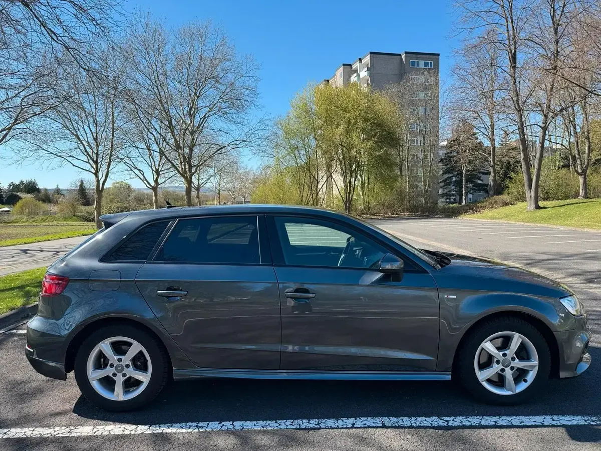 Gebraucht Audi A3 Sportback S-Line 150 PS (110 kW) 2019 Grau Kleinwagen