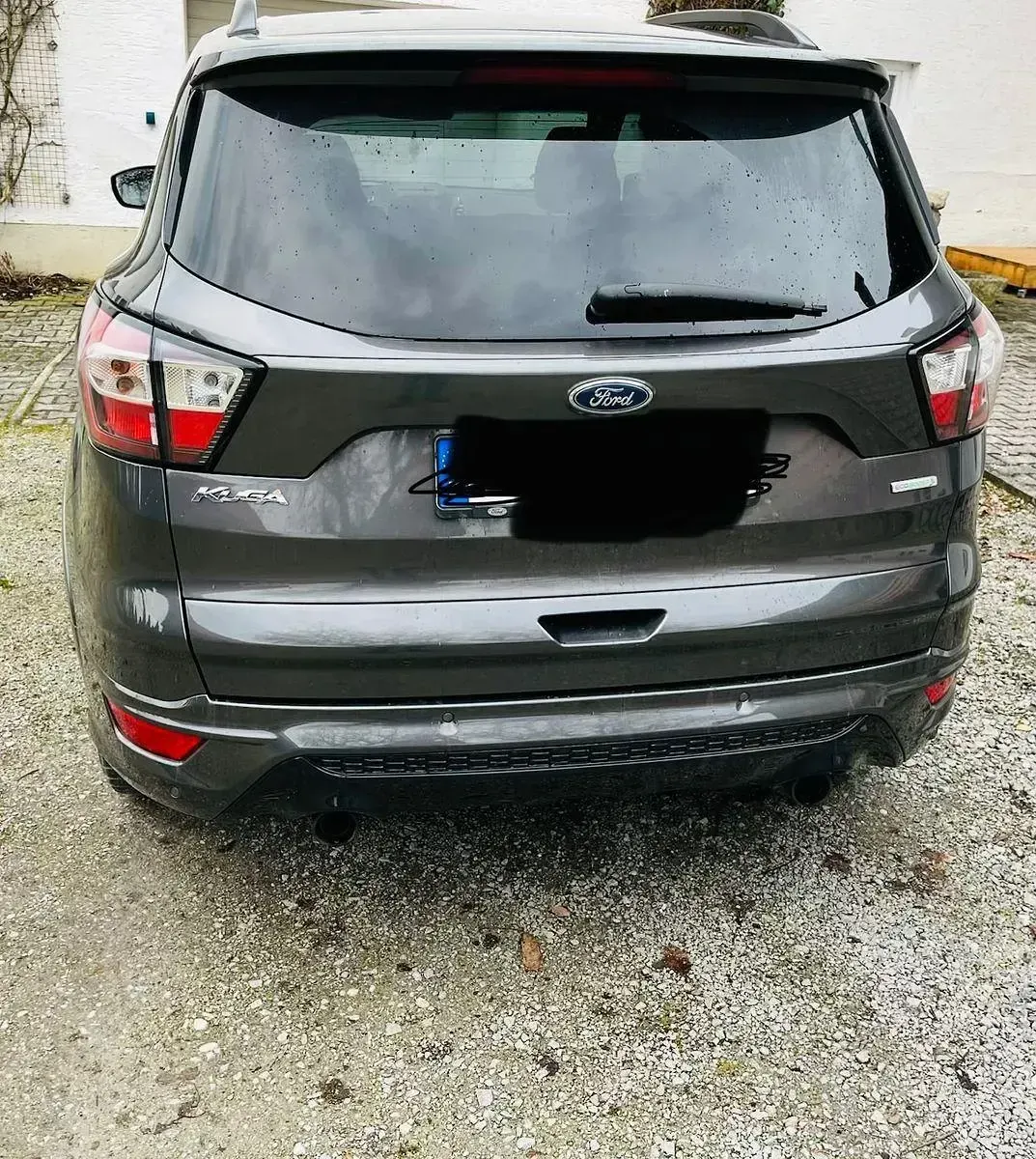 Usata Ford Kuga ST-Line 150 CV (110 kW) 2018 Grigio SUV