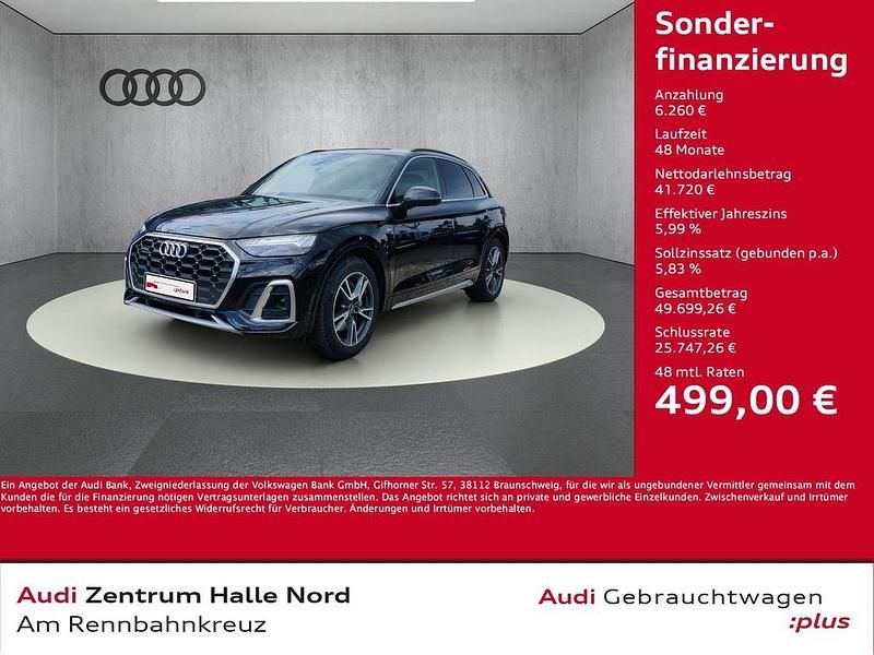 Schwarz Gebraucht 2022 Audi Q5 S-Line SUV | 47.980 € (Etwas zu teuer) - Bild 1/4