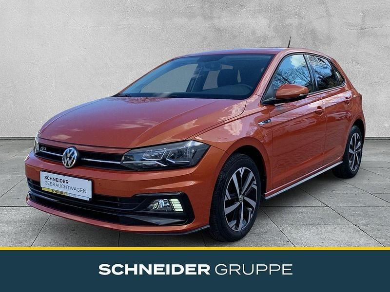 Gebraucht VW Polo Highline 95 PS (69 kW) 2019 Orange Kleinwagen