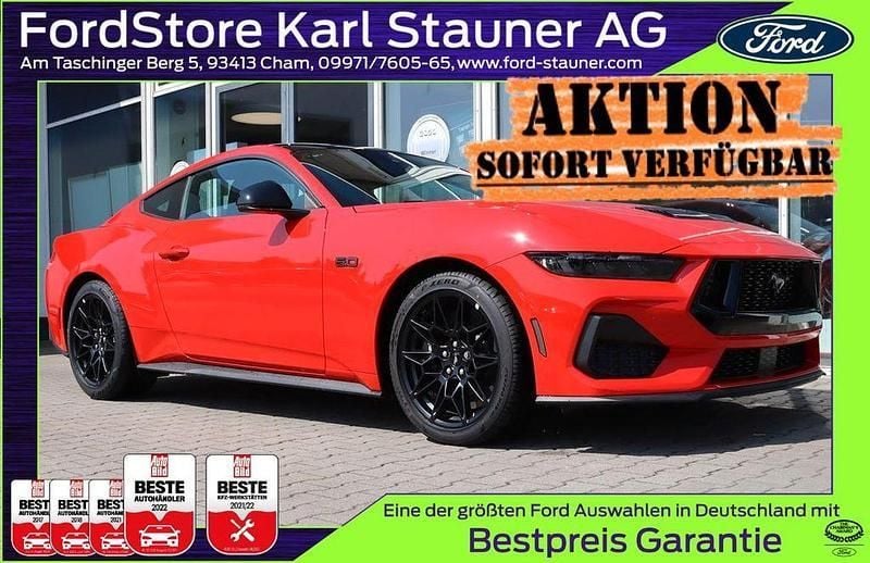 Rot Neu 2025 Ford Mustang GT Fastback Coupé | 53.980 € (Guter Preis) - Bild 1/4