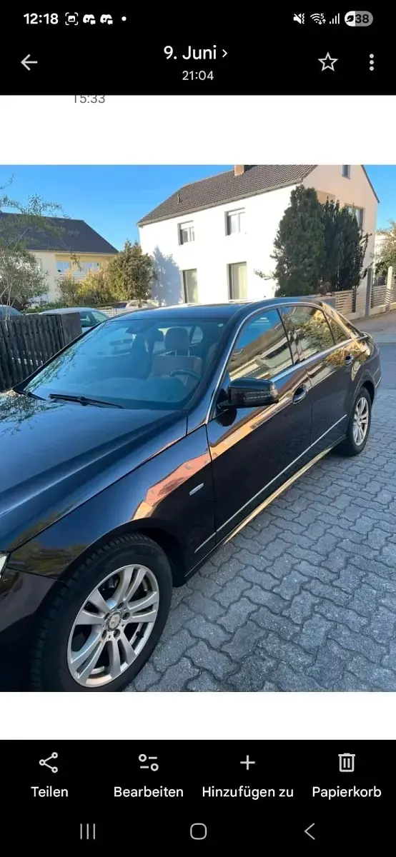 Gebraucht Mercedes E300 Avantgarde 236 PS (173 kW) 2010 Braun Limousine