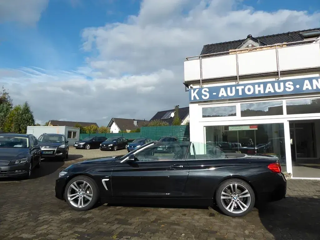 Gebraucht BMW 420 Sport Line 184 PS (135 kW) 2015 Schwarz Cabrio