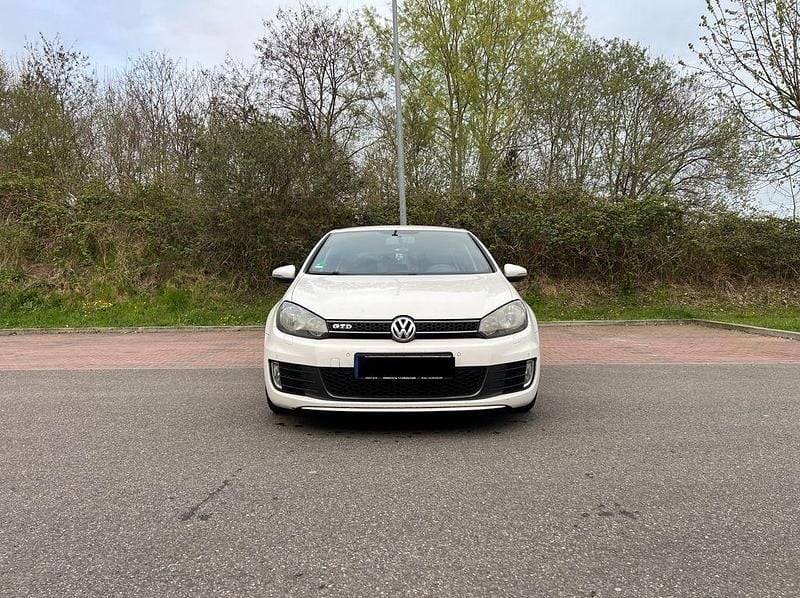 Gebraucht VW Golf VI GTD 170 PS (125 kW) 2009 Weiß Kleinwagen