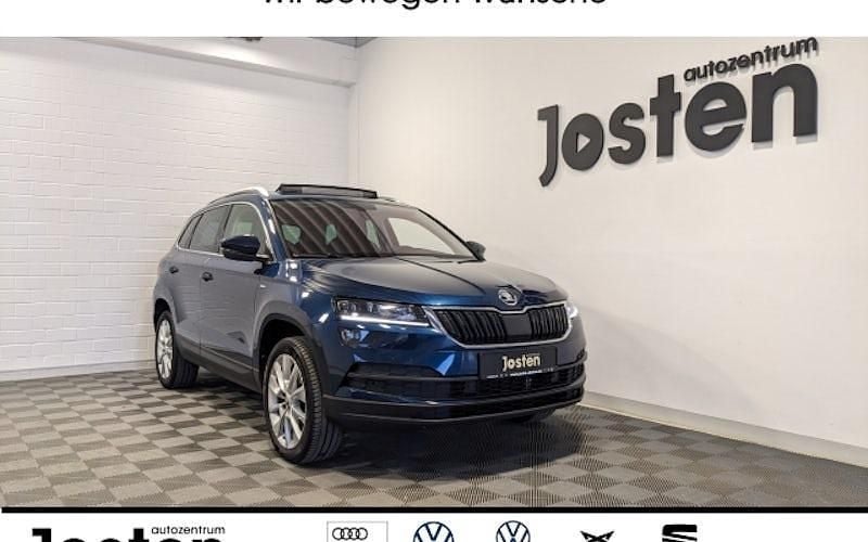 Gebraucht Skoda Karoq Clever 150 PS (110 kW) 2022 Lavablau metallic SUV