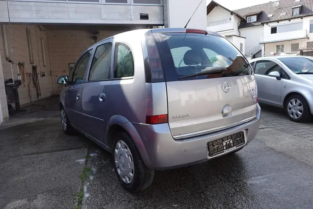 Gebraucht Opel Meriva Edition 105 PS (77 kW) 2008 Blau Van / Kleinbus
