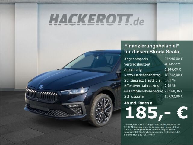 Schwarzmagic perleffekt Gebraucht 2024 Skoda Scala Drive Kleinwagen | 24.990 € (Teuer) - Bild 1/4