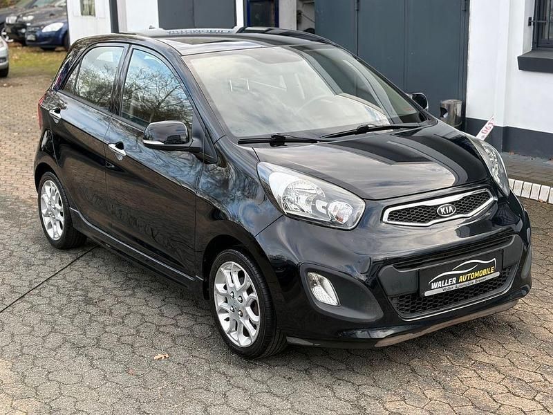 Gebraucht Kia Picanto Spirit 86 PS (63 kW) 2012 Schwarz Kleinwagen