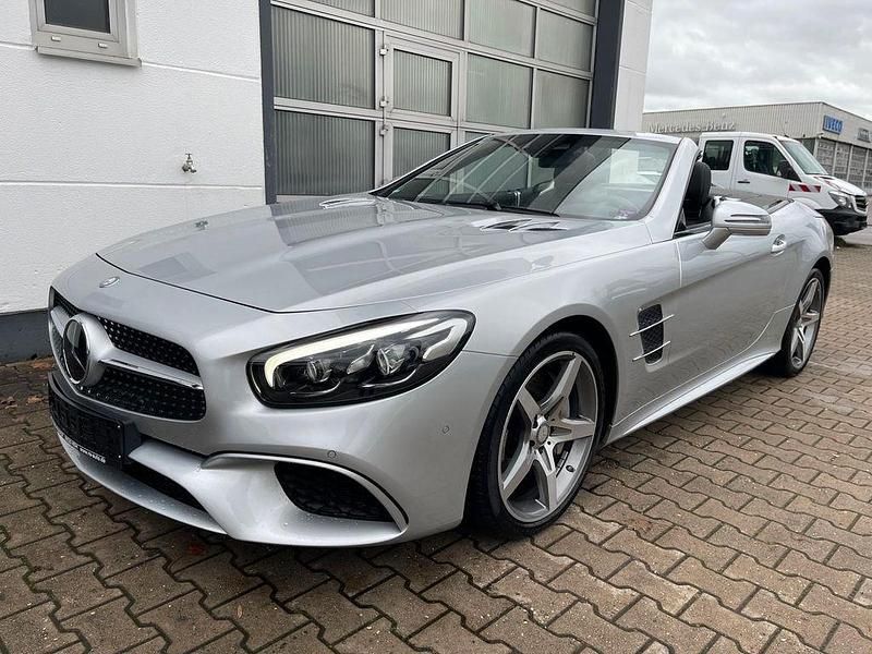 Silber Gebraucht 2016 Mercedes SL400 Cabrio | 61.200 € - Bild 1/4