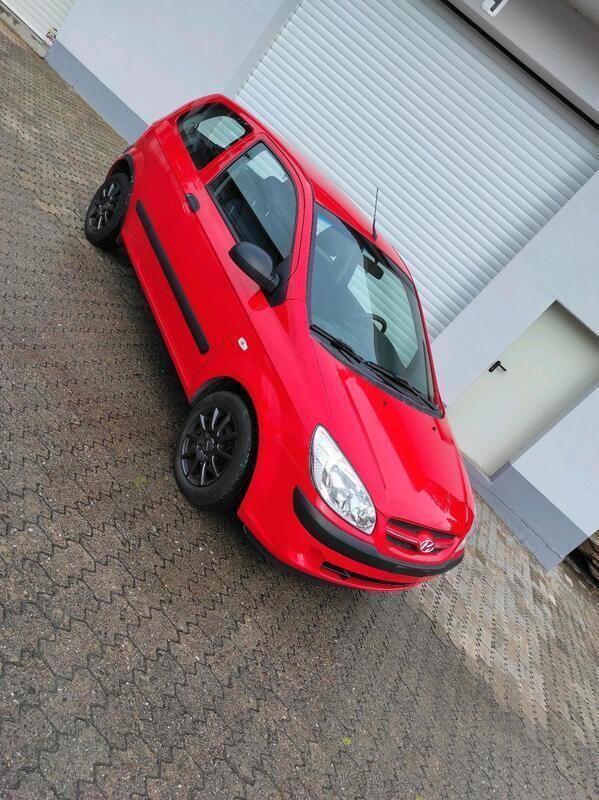 Rot Gebraucht 2006 Hyundai Getz Kleinwagen | 700 € (Guter Preis) - Bild 1/4