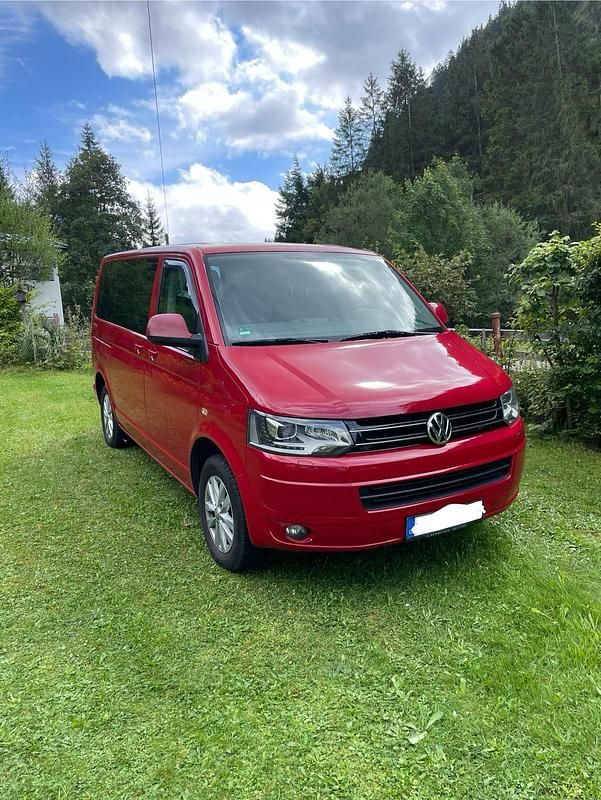 Rot Gebraucht 2012 VW T5 Van | 20.100 € (Teuer) - Bild 1/4