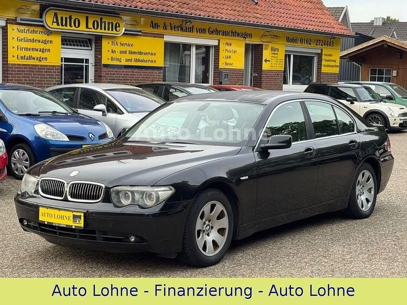 Schwarz Gebraucht 2003 BMW 730 Sport Line Limousine | 4.300 € (Superpreis) - Bild 1/4