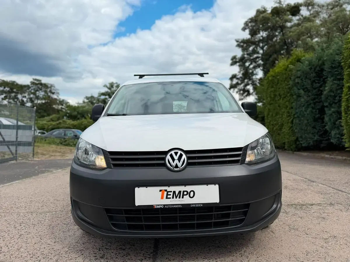 Gebraucht VW Caddy 102 PS (75 kW) 2013 Weiß Van / Kleinbus