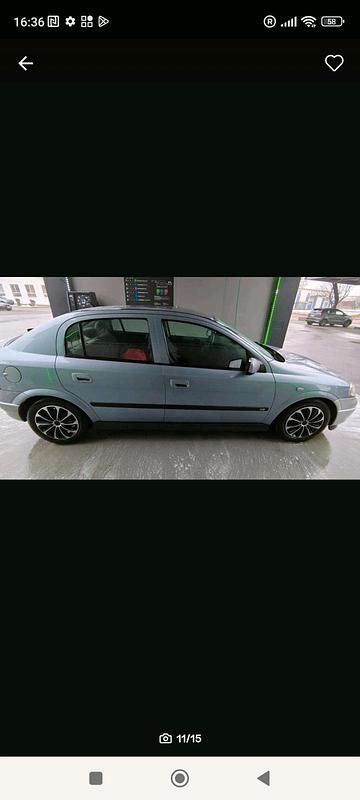 Gebraucht Opel Astra 103 PS (75 kW) 2002 Grau Limousine